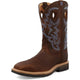 Twisted X Men's Lite 12" Steel Toe Western Work Boot - Brown - MLCS003 - Overlook Boots