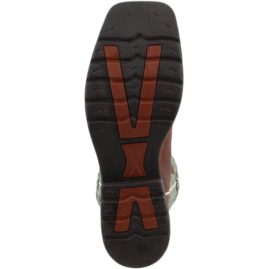 Twisted X Men's Lite 12" Steel Toe MetGuard Western Work Boot - Cognac - MLCSM01 - Overlook Boots