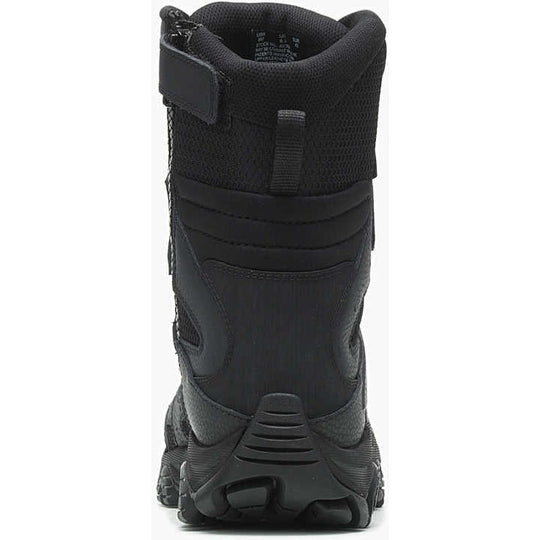Merrell Work Men's Moab 3.8" Tactical Zip WP Hiking Boot -Black- J003907  - Overlook Boots