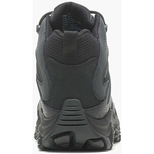 Merrell Work Men's Moab 3 Mid Tactical WP Hiking Boot -Black- J003911  - Overlook Boots