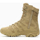 Merrell Work Men's Moab 3.8" Tactical Zip WP Hiking Boot -Coyote- J004107  - Overlook Boots