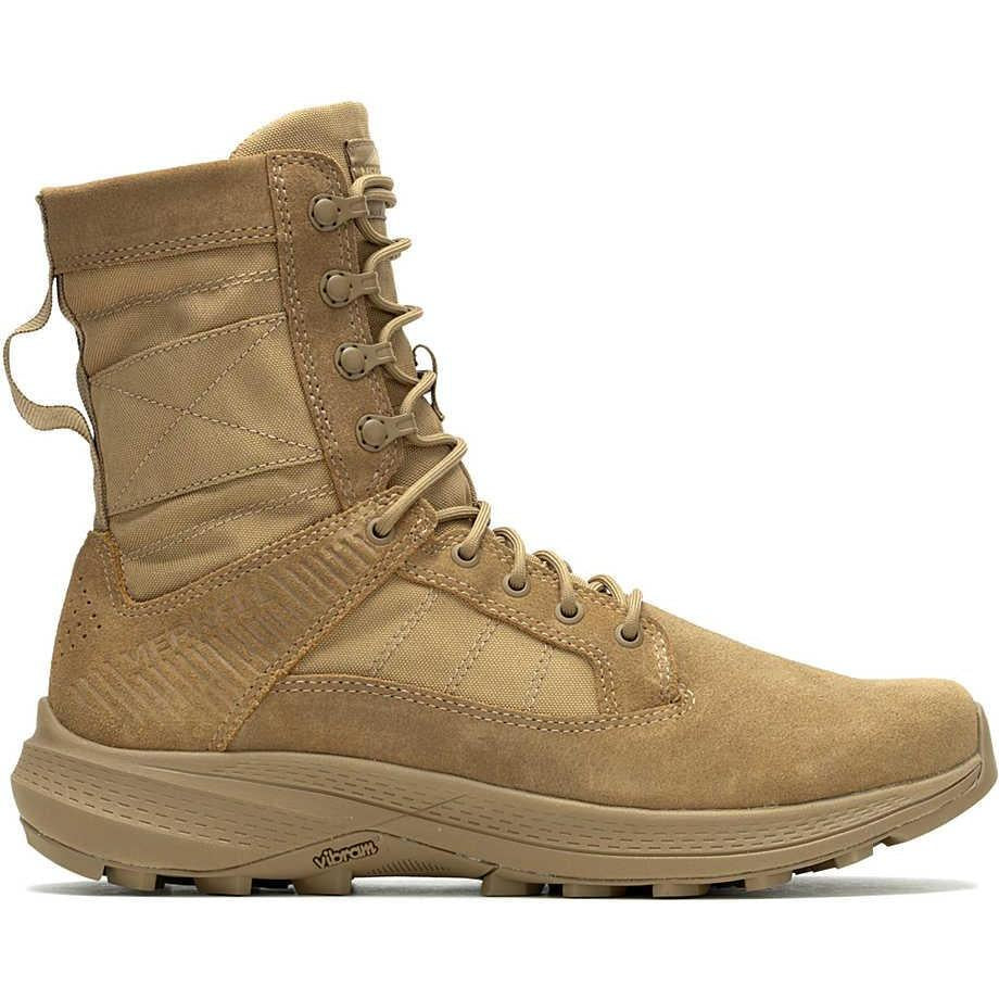 Merrell Work Unisex MQC Force Tactical 3 Waterproof Tactical Boot- Coyote- J005031 - Overlook Boots
