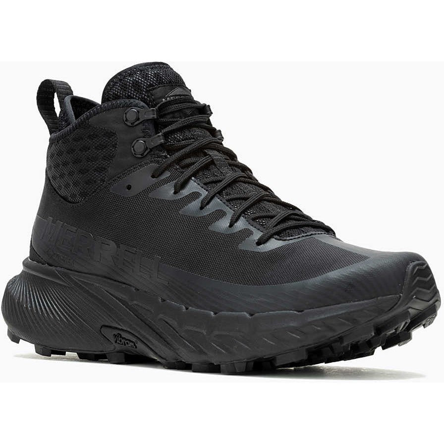 Merrell Work Men's Agility Peak Mid 5 Tactical WP Work Boot -Black- J005771 8 / Medium / Black - Overlook Boots