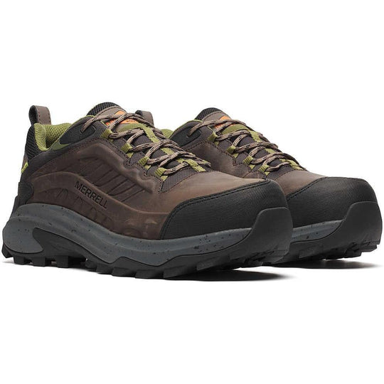 Merrell Work Men's Moab Speed 2 Carbon Fiber Waterproof Work Shoe - Taupe - J007891 - Overlook Boots