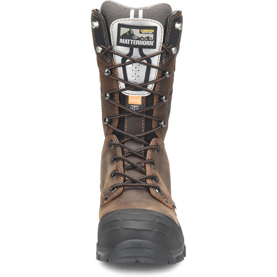Matterhorn Men's Mainstay 10" Aluminum Toe Waterproof Work Boot - Brown - MT2570 - Overlook Boots