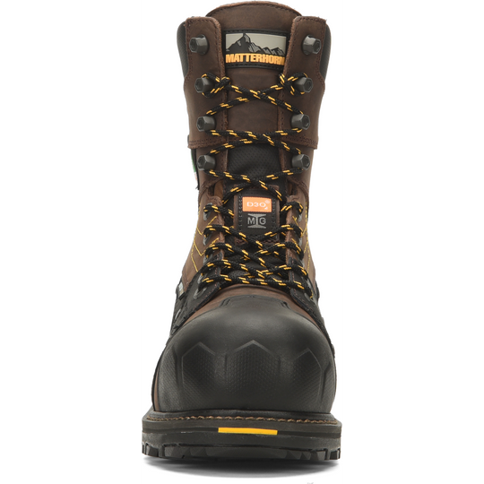 Matterhorn Men's Maximus 2.0 8" Composite Toe Waterproof Metguard Puncture Resistant Work Boot - MTC300 - Overlook Boots