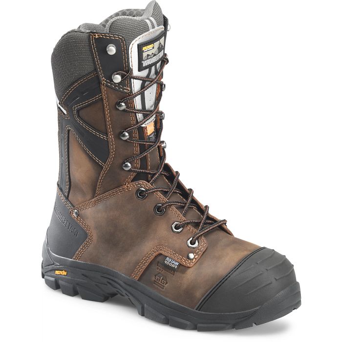 Matterhorn  Men's Mainstay 10" Aluminum Toe WP Work Boot - Brown - MT2570 8 / Medium / Brown - Overlook Boots