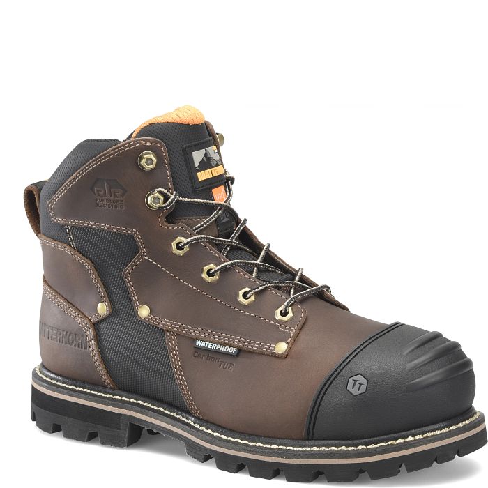 Matterhorn Men's Ibeam 6" WP Comp Toe Metguard Work Boot Brown - MT2546  - Overlook Boots