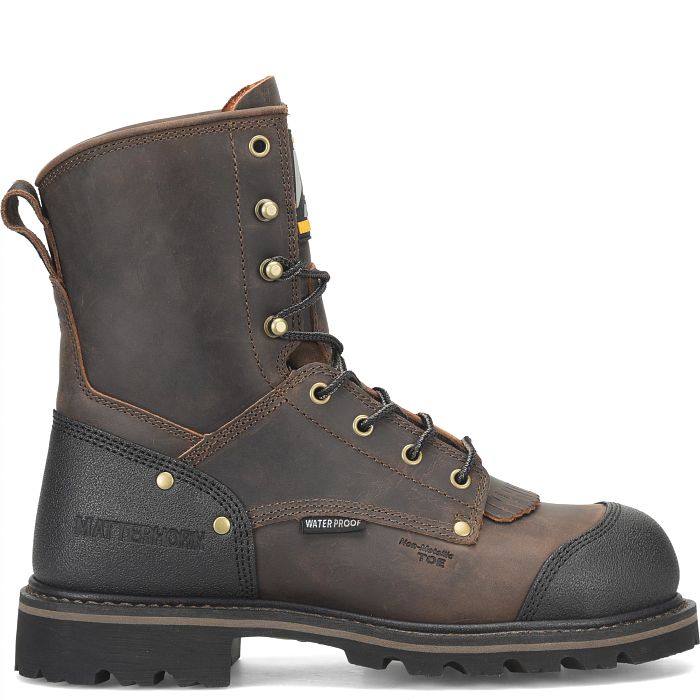 Matterhorn Men's 28 Series HD 8" Comp Toe Waterproof Lace Up Boot - Brown - MT2563 - Overlook Boots
