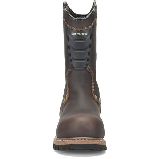 Matterhorn Men's I-Beam 10" Carbon Toe Waterproof Wellington Work Boot - Brown - MT2552 - Overlook Boots
