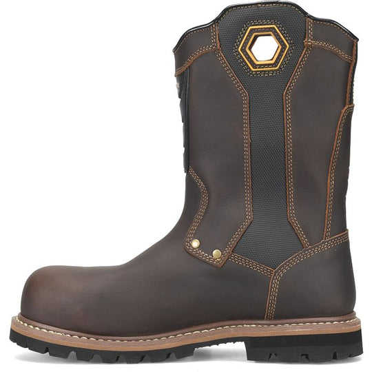 Matterhorn Men's I-Beam 10" Carbon Toe Waterproof Wellington Work Boot - Brown - MT2552 - Overlook Boots