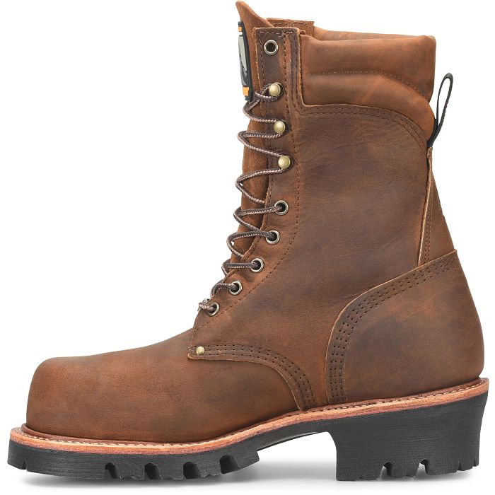 Matterhorn Men's Super Collar 9" Composite Toe USA Made Logger Boot - Brown - MT2580 - Overlook Boots