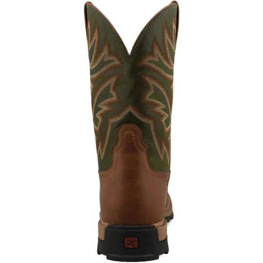 Twisted X Men's UltraLite X™ 11" Comp Toe Western Work Boot- Ginger - MULN001 - Overlook Boots