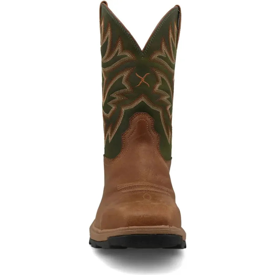 Twisted X Men's UltraLite X™ 11" Comp Toe Western Work Boot- Ginger - MULN001
