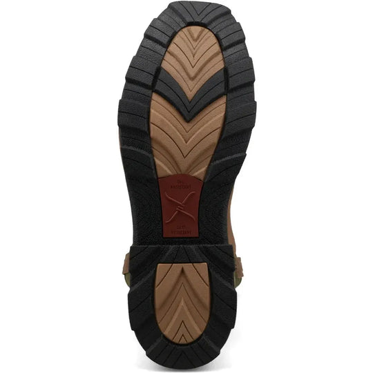 Twisted X Men's UltraLite X™ 11" Comp Toe Western Work Boot- Ginger - MULN001 - Overlook Boots