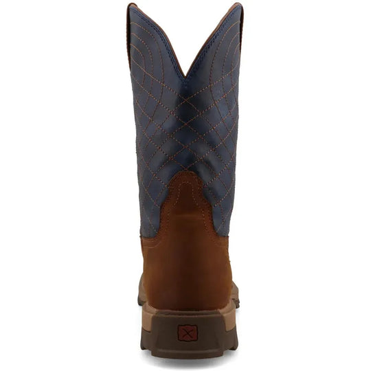 Twisted X Men's UltraLite X™ 11" Comp Toe Western Work Boot - Denim - MULN004 - Overlook Boots