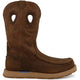 Twisted X Men's Iconic 11" Pull On Wedge Sole Wellington Western Work Boot - Brown - MCBX001 7 / Medium / Brown - Overlook Boots