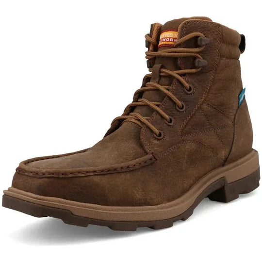 Twisted X Men's UltraLite X™ 6" Comp Toe Waterproof Work Boot - Rawhide - MULNW01 - Overlook Boots