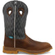 Twisted X Men's UltraLite X™ 12" Comp Toe Waterproof Western Work Boot - Brown - MULNW02 7 / Medium / Brown - Overlook Boots