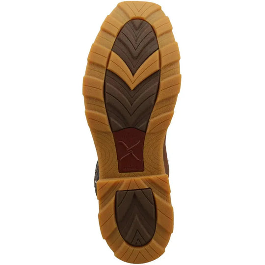 Twisted X Men's UltraLite X™ 12" Comp Toe Waterproof Work Boot - Clay - MULNW04 - Overlook Boots