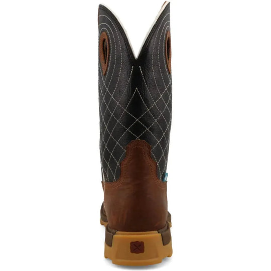 Twisted X Men's UltraLite X™ 12" Comp Toe Waterproof Work Boot - Clay - MULNW04 - Overlook Boots