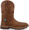 Twisted X Men's UltraLite X™ 11" Comp Toe Waterproof Work Boot - Ginge r- MULNW05 7 / Medium / Brown - Overlook Boots