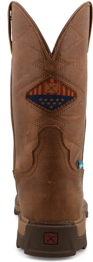 Twisted X Men's UltraLite X™ 11" Comp Toe Waterproof Work Boot - Ginge r- MULNW05 - Overlook Boots