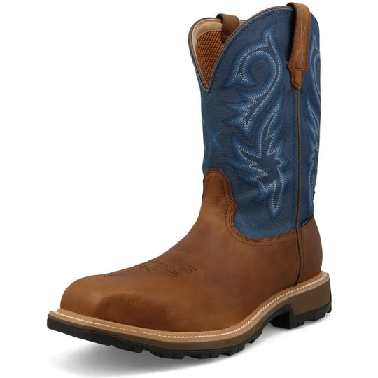 Twisted X Men's UltraLite X™ 11" Comp Toe Waterproof Work Boot - Brown - MUNW001 - Overlook Boots
