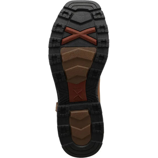 Twisted X Men's UltraLite X™ 11" Comp Toe Waterproof Work Boot - Brown - MUNW001 - Overlook Boots