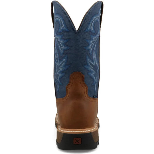 Twisted X Men's UltraLite X™ 11" Comp Toe Waterproof Work Boot - Brown - MUNW001 - Overlook Boots