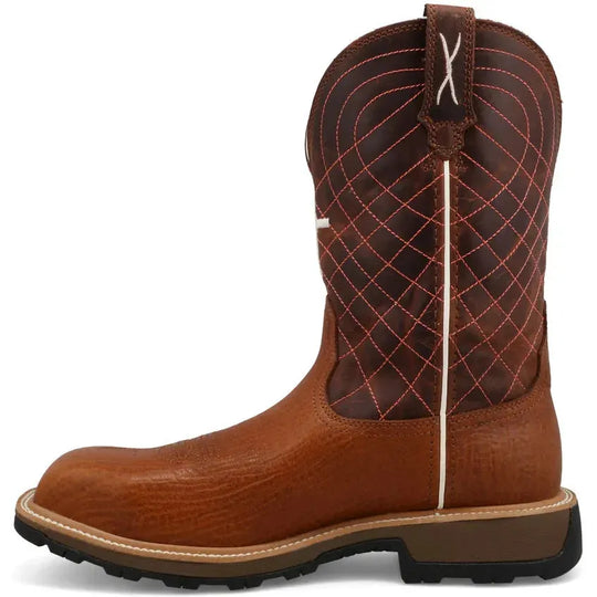 Twisted X Men's UltraLite X™ 11" Comp Toe Waterproof Work Boot - Clay - MUNW002 - Overlook Boots