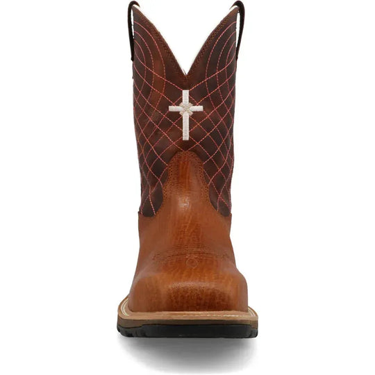 Twisted X Men's UltraLite X™ 11" Comp Toe Waterproof Work Boot - Clay - MUNW002 - Overlook Boots