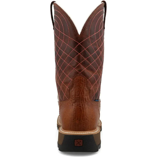 Twisted X Men's UltraLite X™ 11" Comp Toe Waterproof Work Boot - Clay - MUNW002 - Overlook Boots
