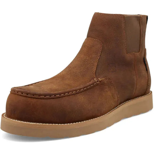 Twisted X Men's BarnShield 6" Comp Toe Chelsea Sole Work Boot - Rawhide - MWWNW01 - Overlook Boots
