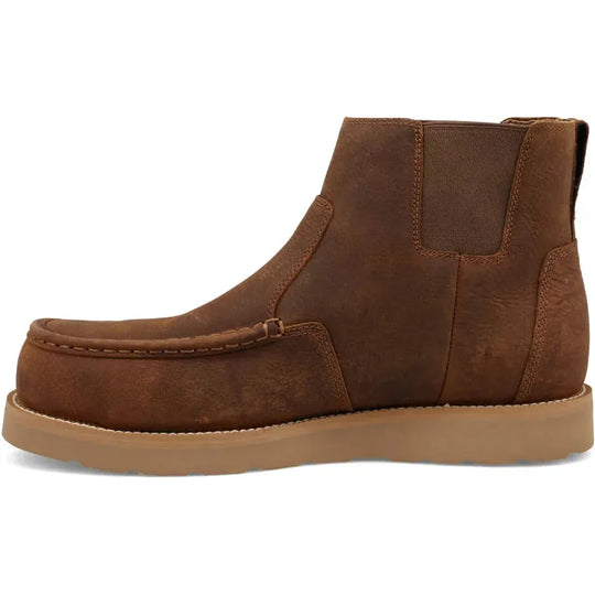 Twisted X Men's BarnShield 6" Comp Toe Chelsea Sole Work Boot - Rawhide - MWWNW01 - Overlook Boots