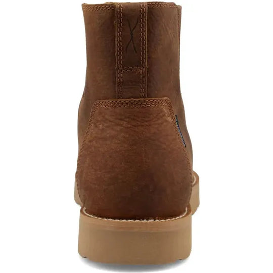 Twisted X Men's BarnShield 6" Comp Toe Chelsea Sole Work Boot - Rawhide - MWWNW01 - Overlook Boots