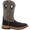 Twisted X Men's CellStretch 12" Square Toe Western Work Boot - Grey - MXB0002 7 / Medium / Black - Overlook Boots
