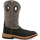 Twisted X Men's CellStretch 12" Square Toe Western Work Boot - Grey - MXB0002 7 / Medium / Black - Overlook Boots