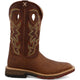 Twisted X Men's CellStretch 12" Square Toe Western Work Boot - Tan - MXB0004 7 / Medium / Tan - Overlook Boots