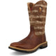 Twisted X Men's CellStretch 12" Square Toe Western Work Boot - Tan - MXB0010 - Overlook Boots