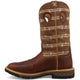Twisted X Men's CellStretch 12" Square Toe Western Work Boot - Tan - MXB0010 - Overlook Boots