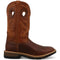 Twisted X Men's 12" Square Toe Western Work Boot - Ginger & Rust - MXB0011 7 / Medium / Brown - Overlook Boots