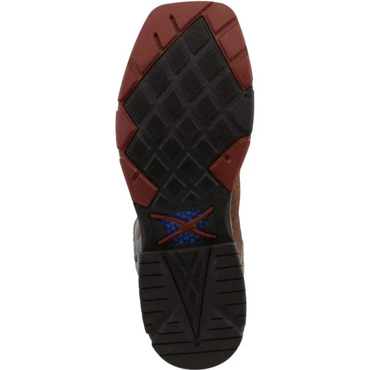 Twisted X Men's CellStretch 12" Alloy Toe Western Work Boot - Saddle - MXBA005 - Overlook Boots