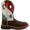 Twisted X Men's 11" Alloy Toe Waterproof Pull On Western Work Boot - Brown - MXBAW03 7 / Medium / Brown - Overlook Boots