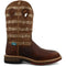 Twisted X Men's CellStretch 12" Alloy Toe Waterproof Western Work Boot - Brown - MXBAW05 7 / Medium / Brown - Overlook Boots