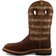 Twisted X Men's CellStretch 12" Alloy Toe Waterproof Western Work Boot - Brown - MXBAW05 - Overlook Boots