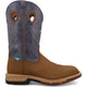 Twisted X Men's CellStretch 12" Alloy Toe Waterproof Western Work Boot - Clay - MXBAW06 7 / Medium / Brown - Overlook Boots