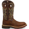 Twisted X Men's CellStretch 12" Comp Toe Pull On Western Work Boot - Tan - MXBN001 7 / Medium / Tan - Overlook Boots
