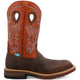 Twisted X Men's CellStretch 12" Comp Toe Waterproof Western Work Boot - Brown - MXBNW03 7 / Medium / Brown - Overlook Boots