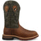 Twisted X Men's 12" Comp Toe Waterproof Western Work Boot - Olive - MXBNW11 7 / Medium / Brown - Overlook Boots